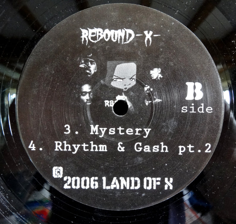 Rebound X - Land Of X 10", RBX007, NM, 2006UK - GRIME