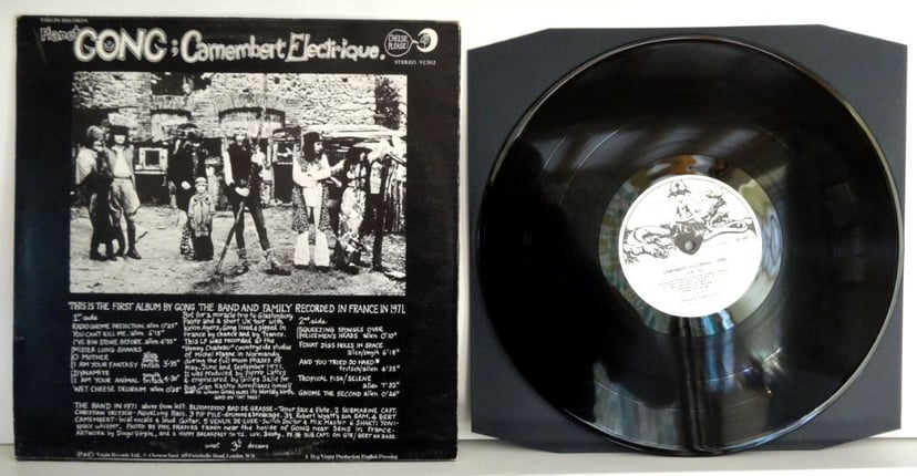 Gong - Camembert Electrique, LP, 1974UK