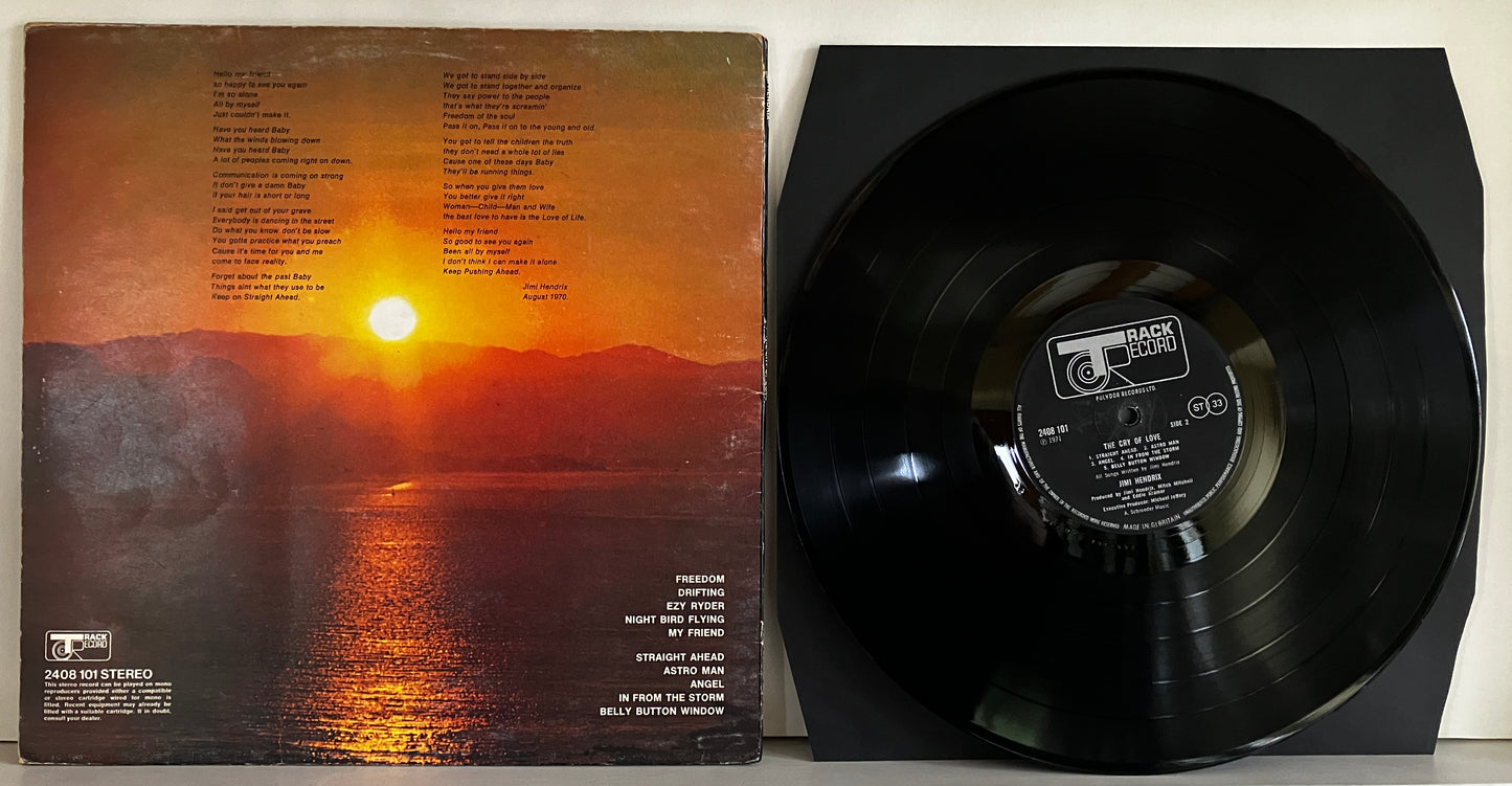 Jimi Hendrix - Cry Of Love, LP, UK1971, TRACK