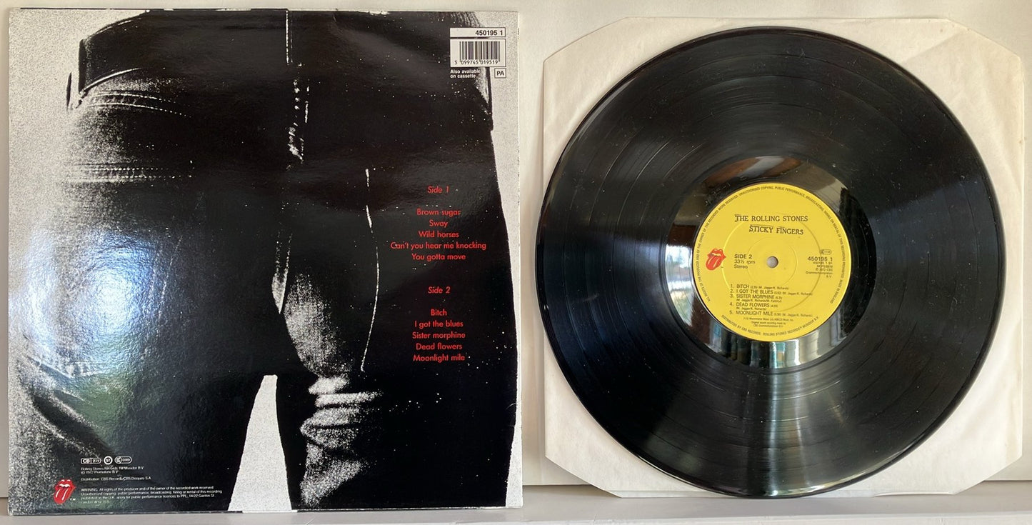 The Rolling Stones - Sticky Fingers, LP, 1986UK