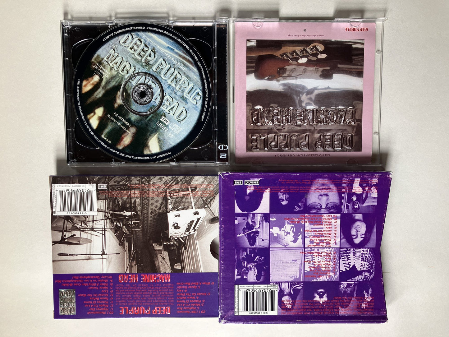 Deep Purple - Machine Head, 25th Anniversary Ed, 1997, Purple