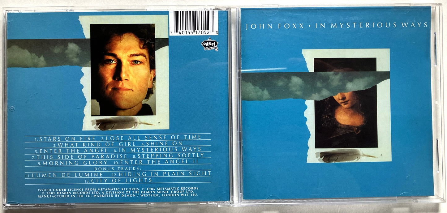 John Foxx - In Mysterious Ways, CD, 2001, Edsel Records