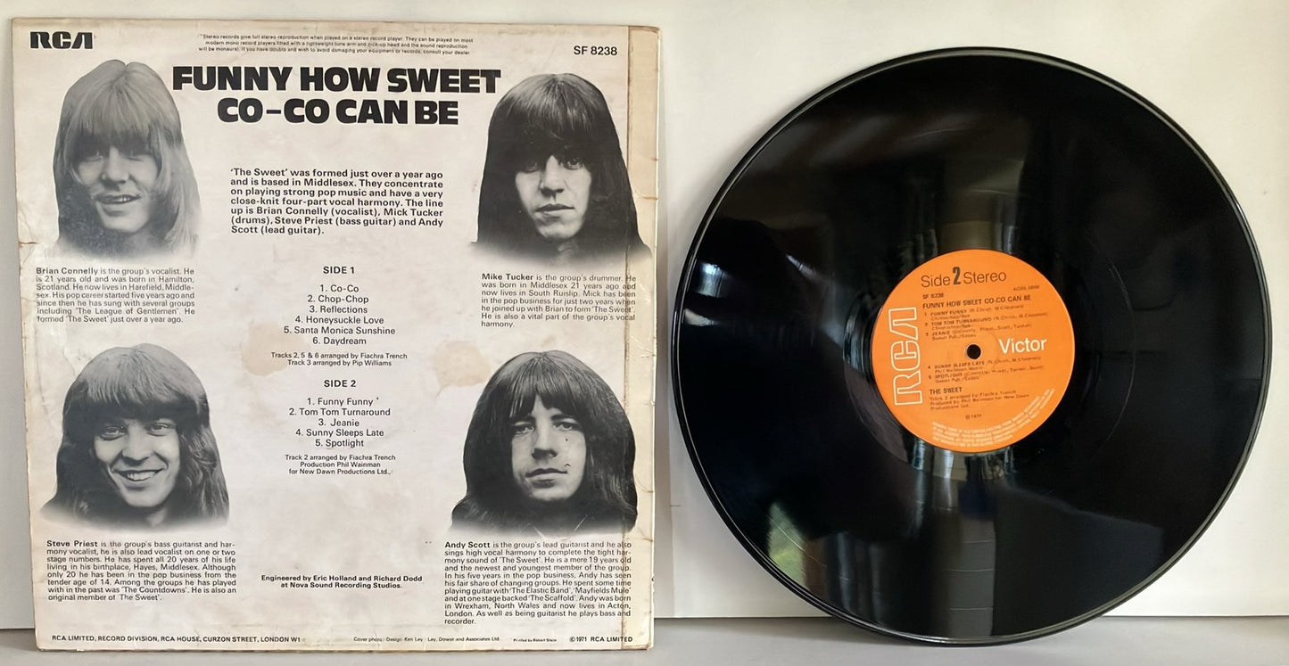 The Sweet - Funny How Sweet Co-Co Can Be, LP, 1971