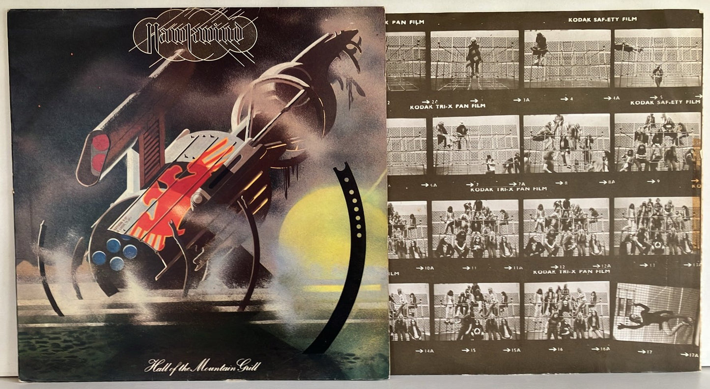 Hawkwind - Hall Of The Mountain Grill, LP, United Artists, 1974UK