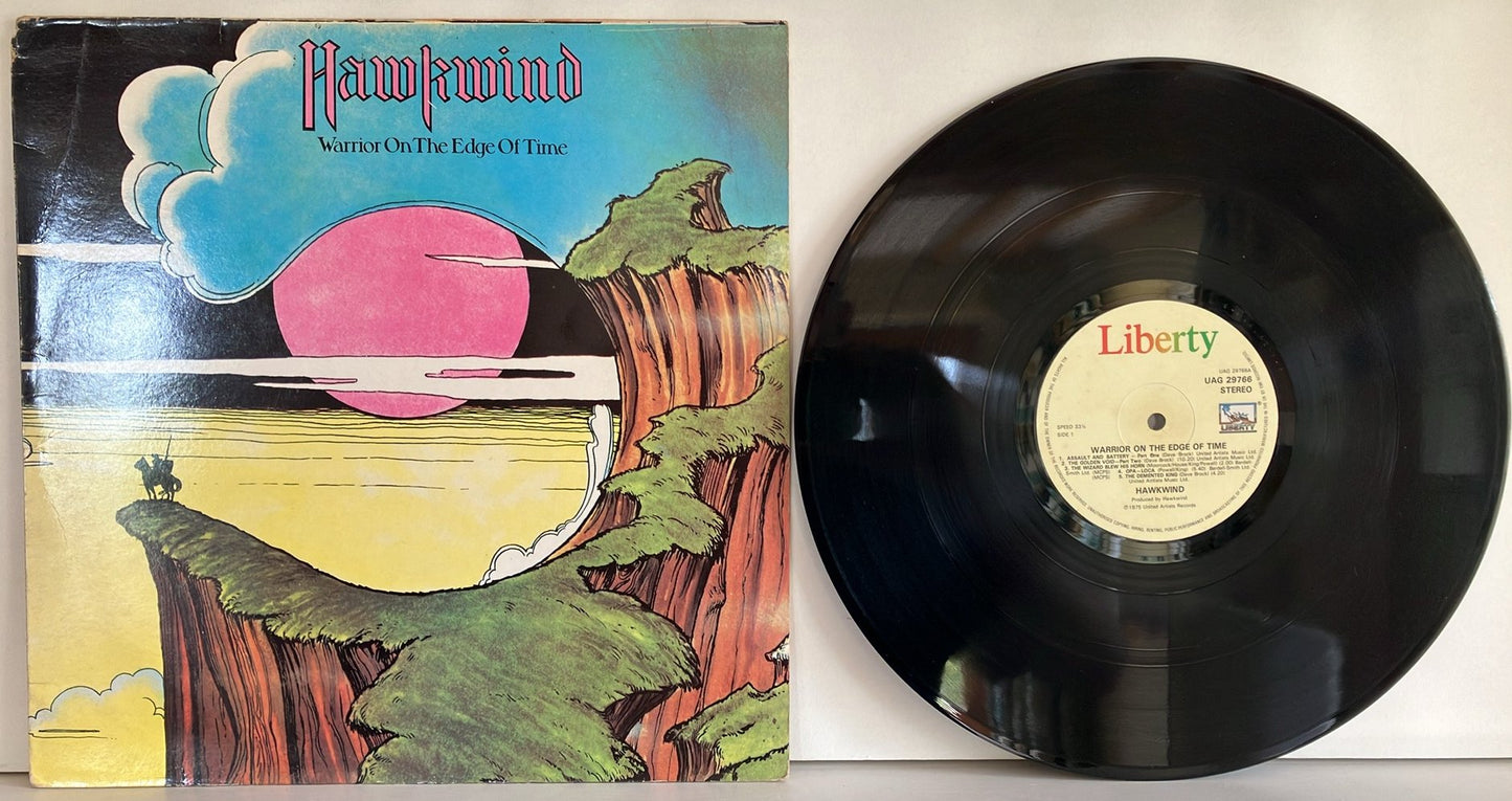Hawkwind - Warrior On The Edge Of Time, LP, Liberty, 1981UK