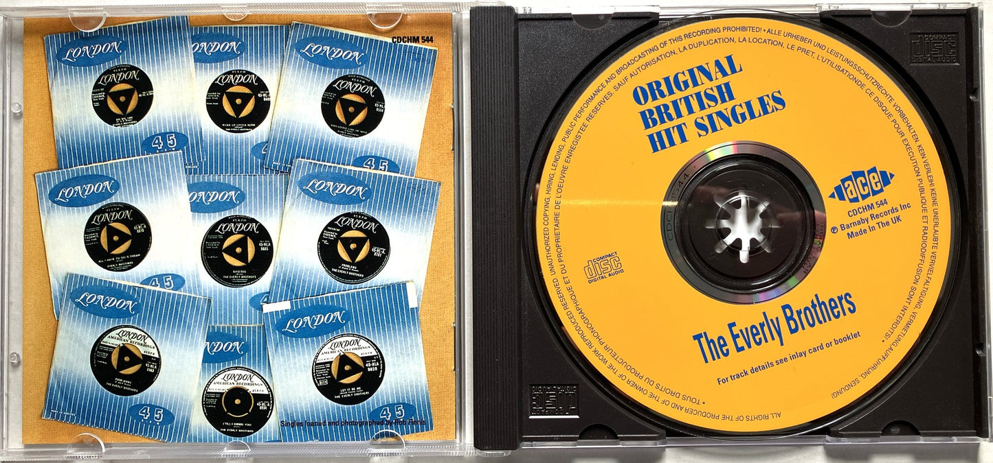 The Everly Brothers - Original British Hit Singles, CD, 1994