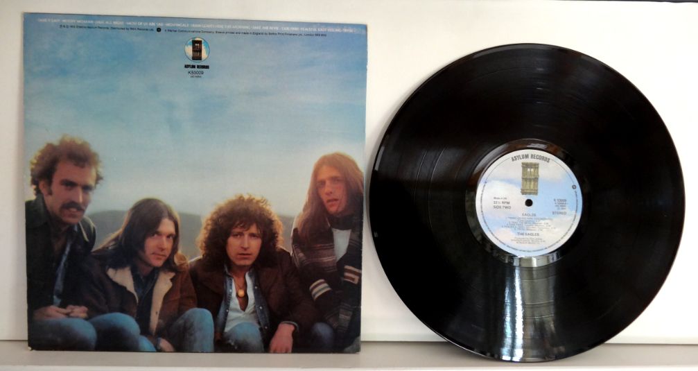 Eagles - Eagles, LP, Reissue, Asylum Records, 1976UK
