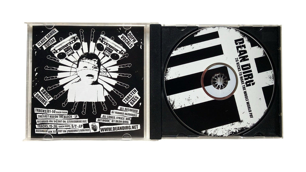 Dean Dirg - 26 Kicks To Make The Whole World Pay, CD, 2005US