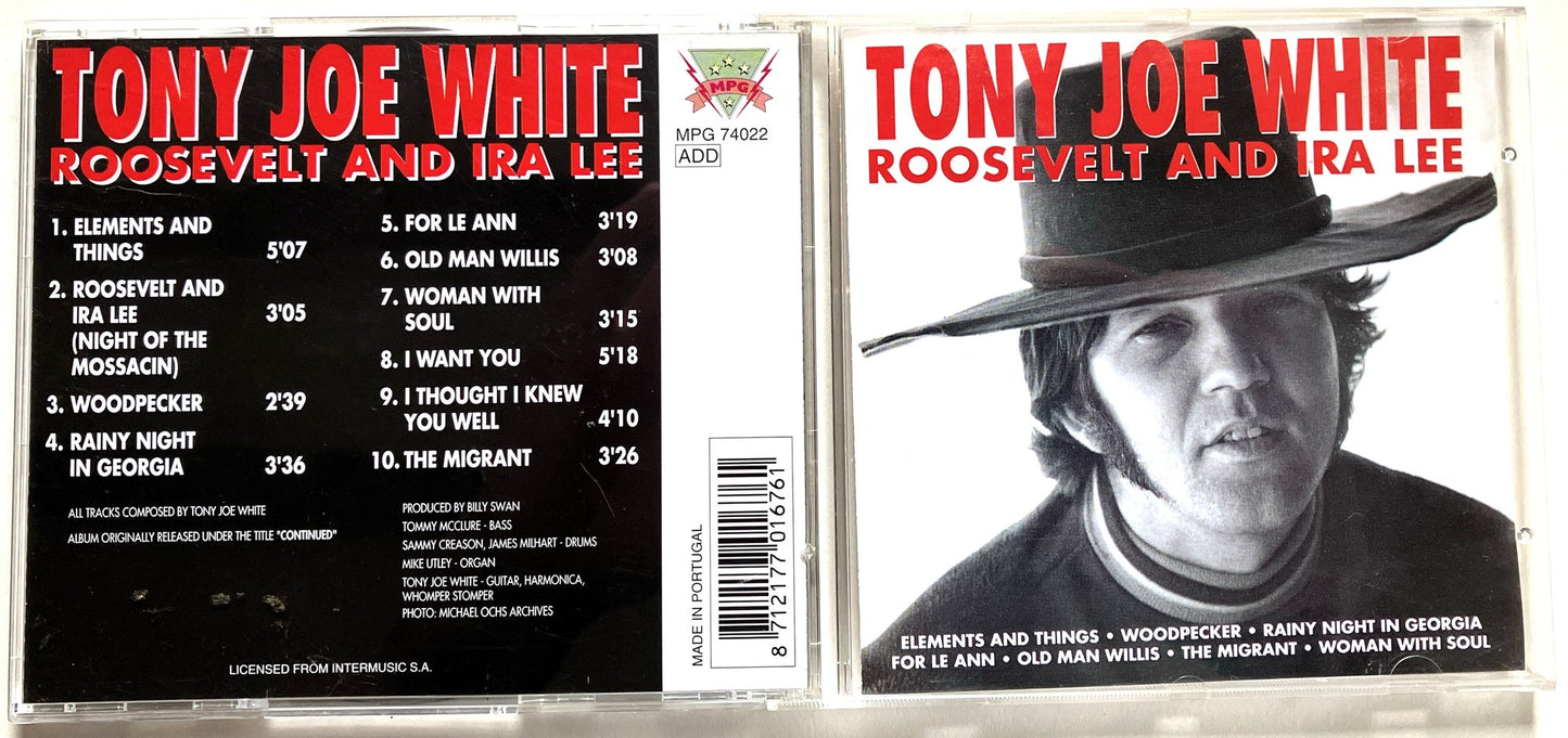 Tony Joe White - Roosevelt & Ira Lee, CD, 1993