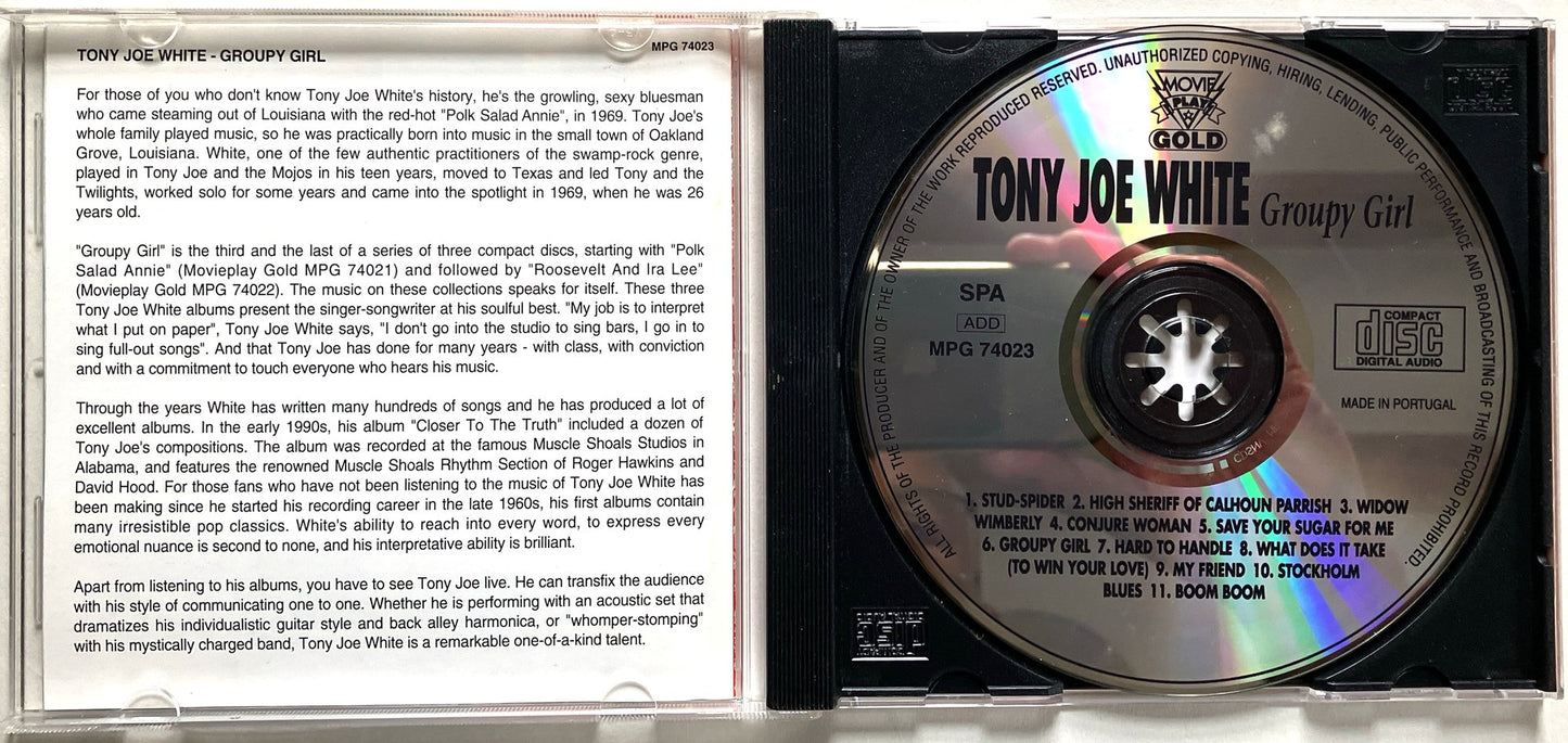 Tony Joe White - Groupy Girl, CD, MPG74023, 1993