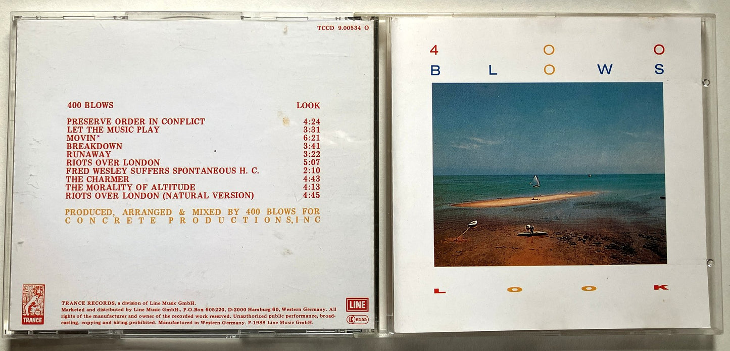 400 Blows - Look, CD, 1985, Line Records, 1988