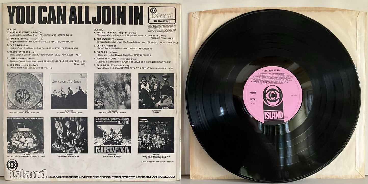 Various Artists - You Can All Join In, LP, Island Records, 1969UK
