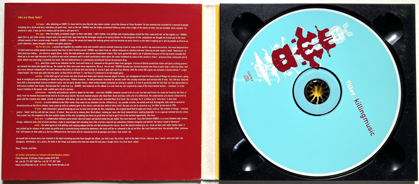Filter - Killing Music, CD, 1996