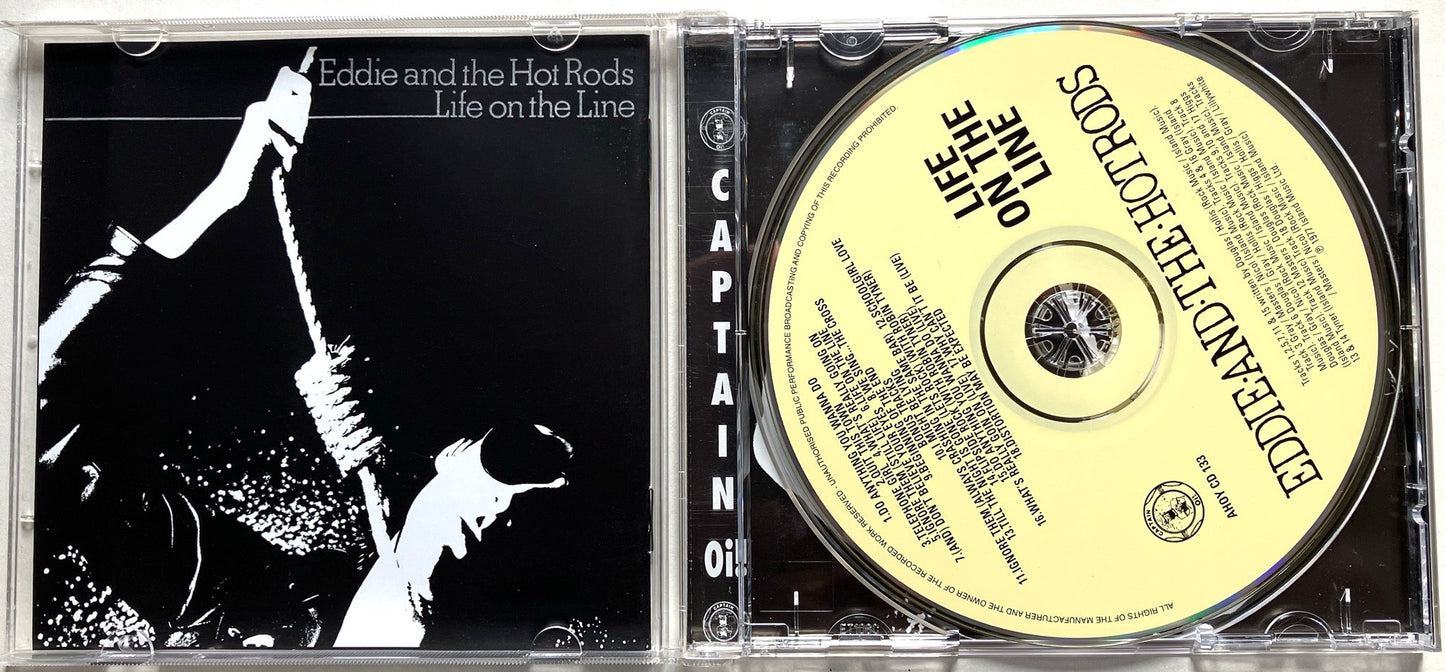Eddie & The Hot Rods - Life On The Line, CD, 2000