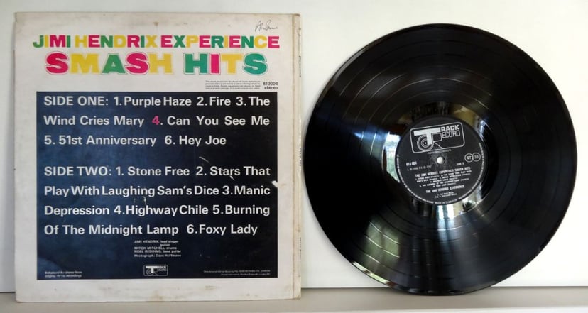 Jimi Hendrix Experience - Smash Hits, TRACK, LP, 1968UK
