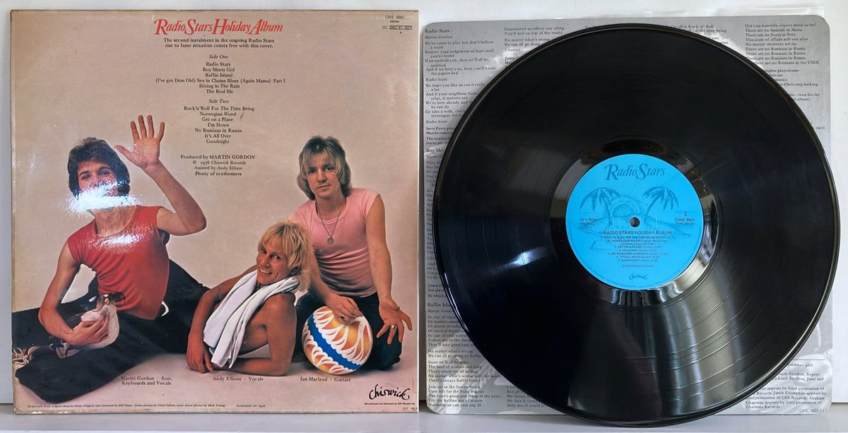 Radio Stars - Holiday Album, LP, Chiswick, 1978UK