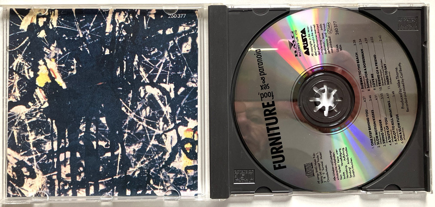 Furniture - Food, Sex & Paranoia, LP, 1989