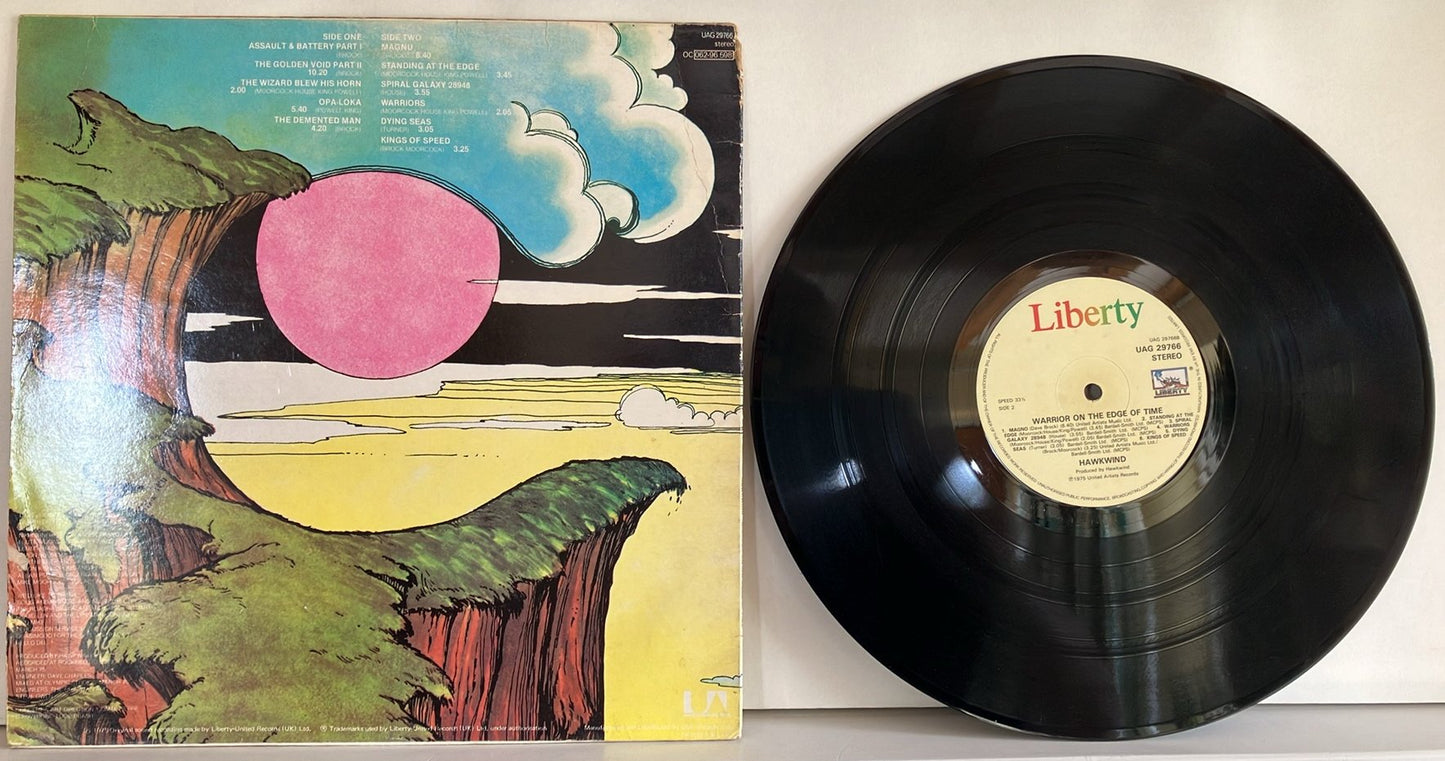 Hawkwind - Warrior On The Edge Of Time, LP, Liberty, 1981UK