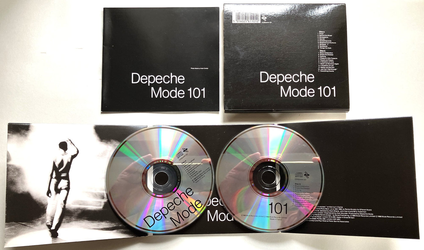 Depeche Mode - 101, 2xCD, UK, 1989
