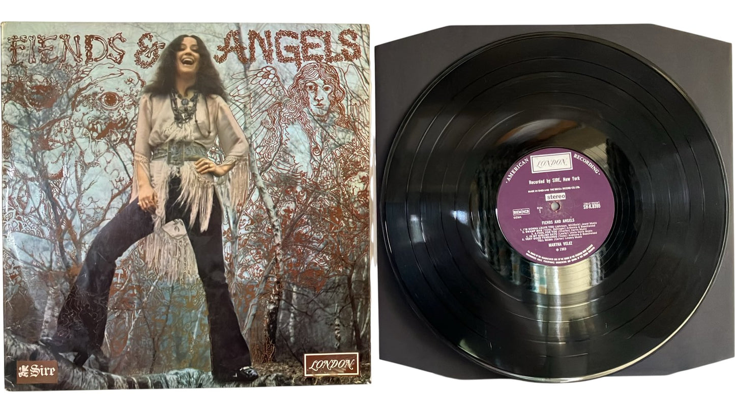 Martha Velez - Fiends & Angels, LP, 1969, London