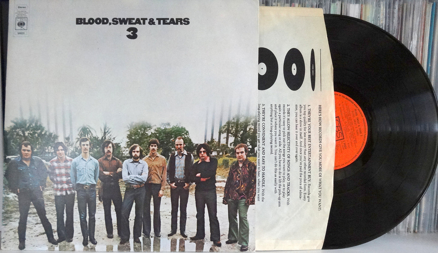 Blood, Sweat and Tears - 3 - UK 1970, VG+/VG+