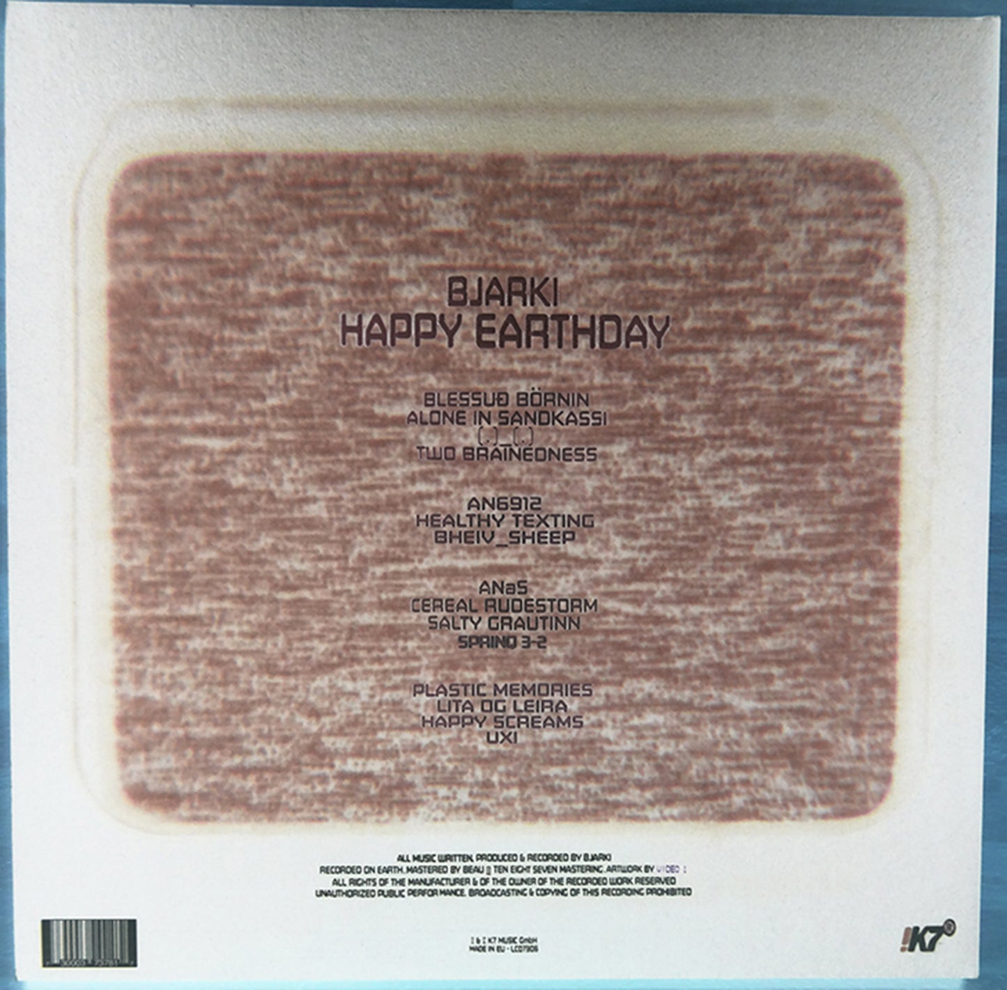 Bjarki – Happy Earthday - EU 2019, 4 disc Ltd Edition Box + DL code - NM/NM